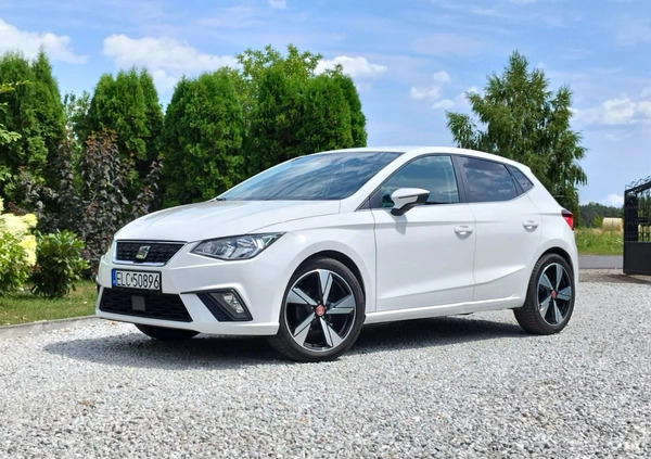 Seat Ibiza cena 49900 przebieg: 54000, rok produkcji 2017 z Sulejów małe 436